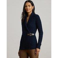 Lauren By Ralph Lauren Donato Long Sleeve Sweater - Navy