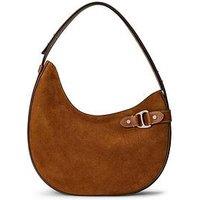 Lauren By Ralph Lauren Large Shoulder Hobo Bag - Lauren Tan