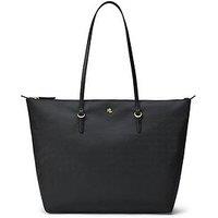 Lauren By Ralph Lauren Keaton Large Tote Bag - Black