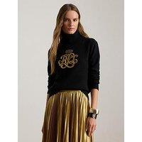 Lauren By Ralph Lauren Kexley Long Sleeve Pullover - Black