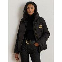Lauren By Ralph Lauren Short Puffer Coat - Black
