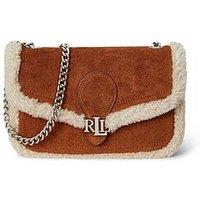Lauren By Ralph Lauren Bradley Chain Strap Crossbody Bag - Tan/Natural
