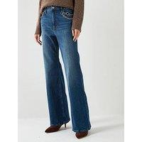 Lauren By Ralph Lauren Retro Flared Trousers - Atecco Wash