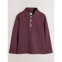 Paul Smith Junior Boys Polo Shirt - Dark Red