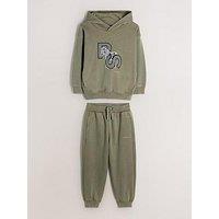 Paul Smith Junior Boys Zebra Sweat Set - Green