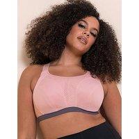 Curvy Kate Everymove Wired Multiway Sports Bra Blush/Charcoal