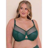 Curvy Kate Victory Side Support Balcony Bra Forest Green