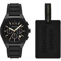 Armani Exchange Men'S Chronograph Stainless Steel Watch, Ax7165 - Black