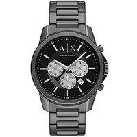 Armani Exchange Men'S Chronograph Stainless Steel Watch, Ax1765 - Gunmetal