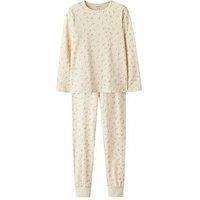 Name It Girls Floral Pyjamas - Cream