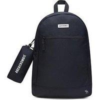 Abercrombie & Fitch Boys Pencil Bag Backpack - Black