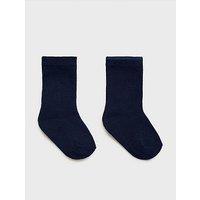Mango Younger Boys 2 Pack Socks - Navy