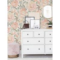 Nuwallpaper Self Adhesive Peachy Keen - Pink