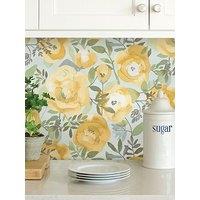 Nuwallpaper Self Adhesive Peachy Keen - Yellow