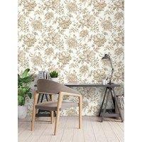 Fine Decor Isabella Floral Wallpaper - Natural