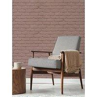 Fine Decor Painted Brick Wallpaper - Pink