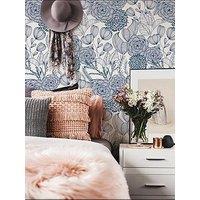 Nuwallpaper Self Adhesive Secret Garden - Blue