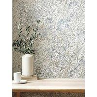 Vymura Capri Palm Landscape Wallpaper - Natural/Grey