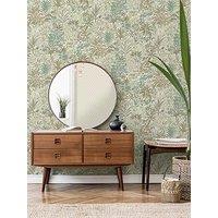 Vymura Capri Palm Landscape Wallpaper - Green