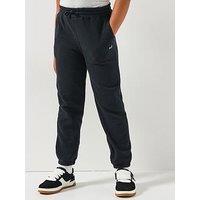Abercrombie & Fitch Girls Essential Fleece Jogger - Black