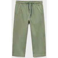 Mango Younger Boys Soho Straight Leg Co-Ord Joggers - Green