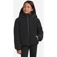 Abercrombie & Fitch Girls Midweight Padded Jacket - Black