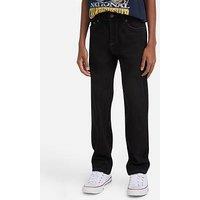 Abercrombie & Fitch Boys Straight Fit Jeans - Dark Blue