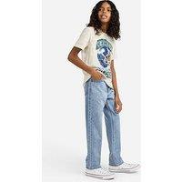 Abercrombie & Fitch Boys Loose Fit Jeans - Blue