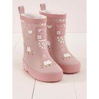 Grass & Air Infant/ Junior Peppa Pig Colour-Revealing Winter Wellies