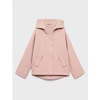 Mango Girls Hooded Jacket - Pink