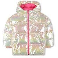 Billieblush Girls Shiny Padded Jacket - Multi
