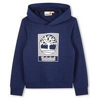 Timberland Boys Hoodie - Blue