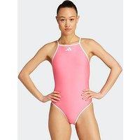 Adidas Womens Tom Daley Swimsuit - Pink