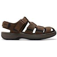 Clarks Saltway Cove Sandals - Dark Brown