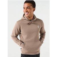 Gym King Mens Fundamental Fleece Hoodie - Beige