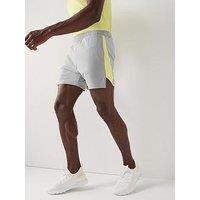 Gym King Men'S Geometric Knit Short - Grey