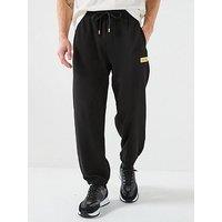 Versace Jeans Couture Metal Placket Joggers - Black