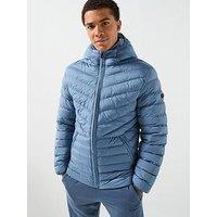 Gym King Mens Endurance Puffer Jacket - Blue