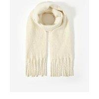 Mint Velvet Brushed Scarf - Cream