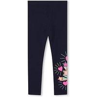 Billieblush Girls Leggings - Navy