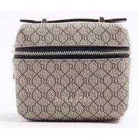 River Island Monogram Trinket Holder - Beige