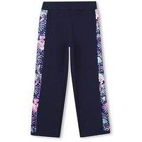 Billieblush Girls Sequin Side Jogging Pants - Navy