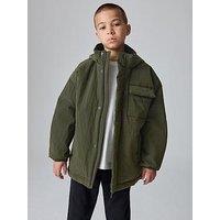 Smallsaints Boys Ripstop Mac Coat - Green