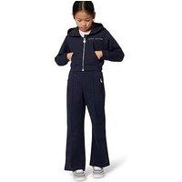 Marc Jacobs Girls Daisy Charm Zip Through Hoodie - Navy