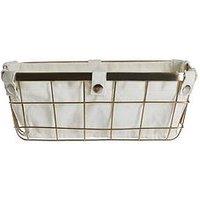 Interiors By Premier Harga Small Gold Finish Iron Wire Storage Basket