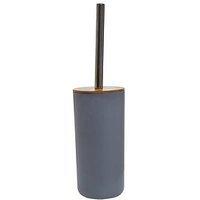Interiors By Premier Canyon Grey Toilet Brush Holder