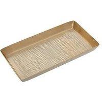 Interiors By Premier Allegra Champagne Finish Bathroom Tray