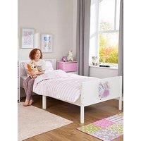 Liberty House Kids White Single Bed - Princess And Unicorn