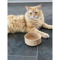 Mason Cash Cane Lettered Cat Bowl 13Cm