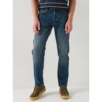 Jack & Jones Mike Original Tapered 552 Fit Jeans - Blue